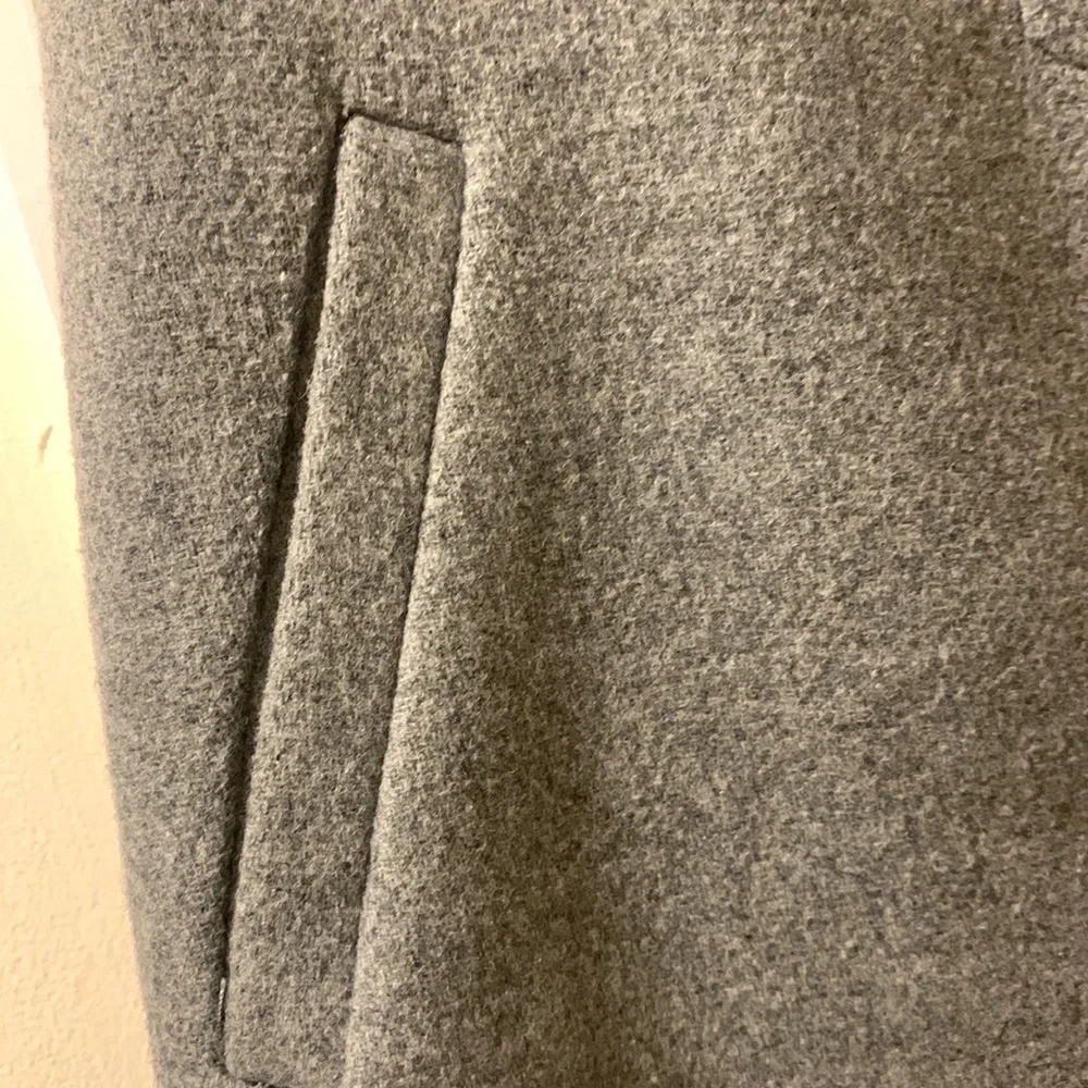 Zara Basic Outerwear Sleeveless Wool Vest/Jacket/Coatagin - Picture 5 of 5